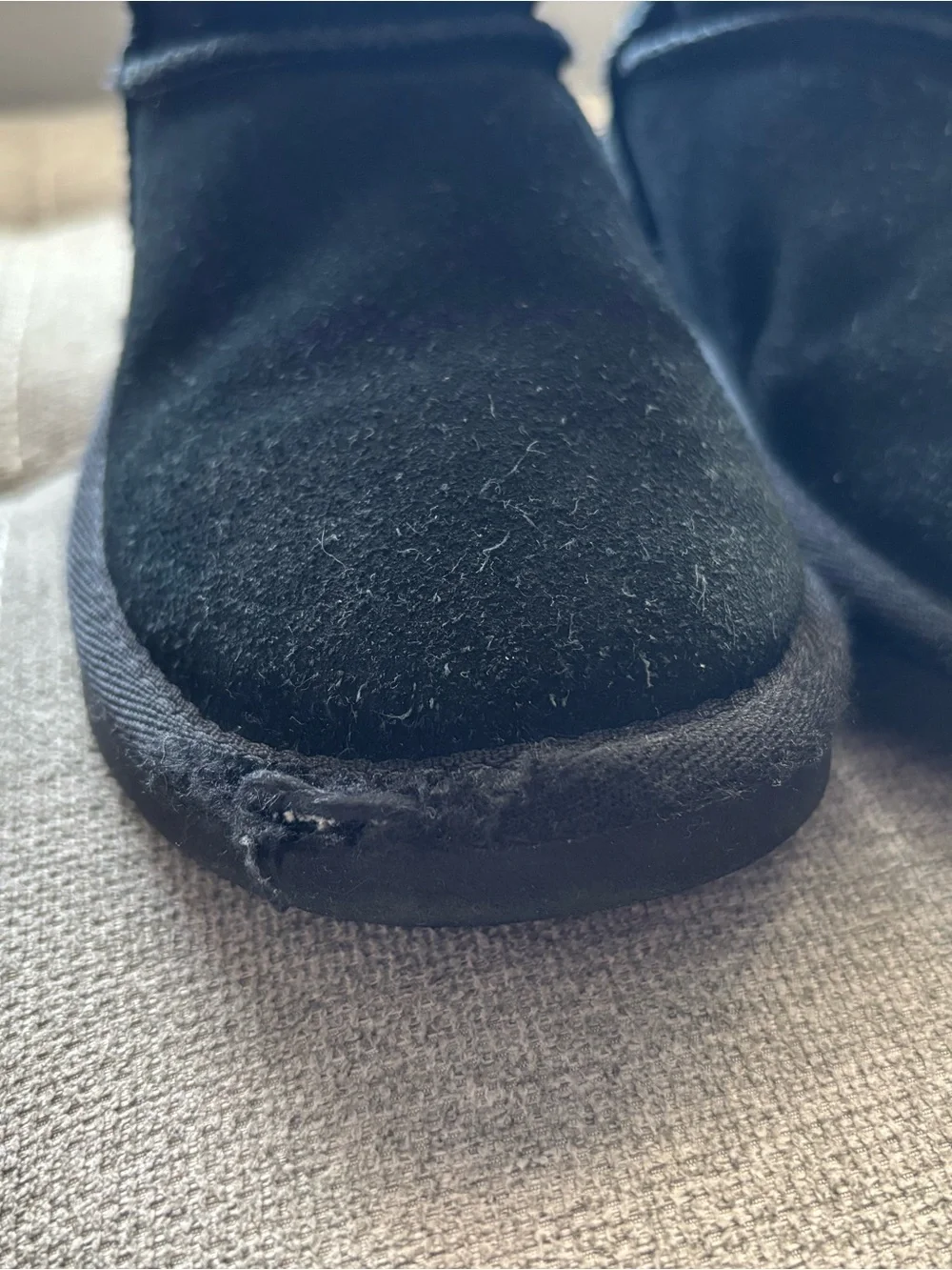 Koolaburra Kids Black Plush-Lined Pull-On Winter Boots